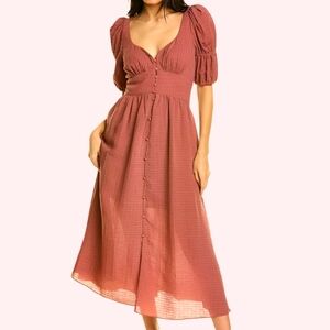 NWT Ted Baker London Maxi Dress - Size 4-6, Pink